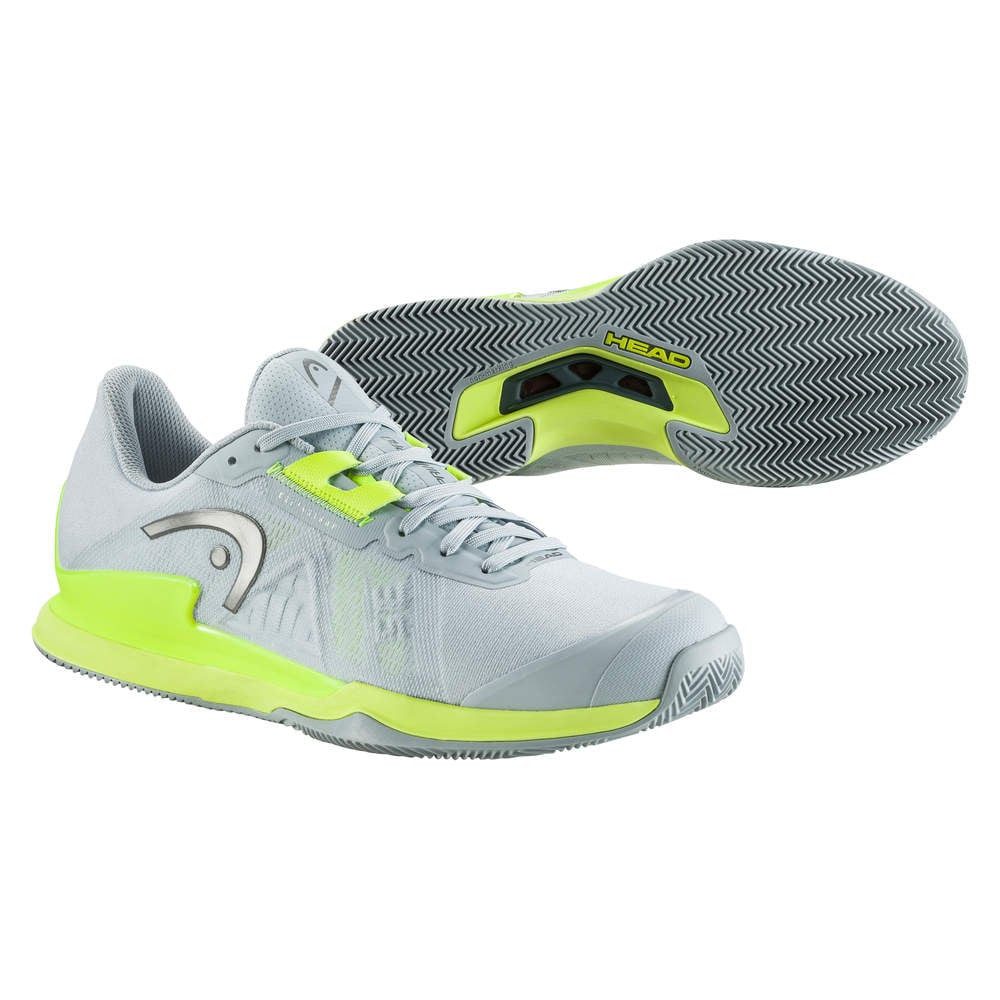 Head Sprint Pro 3.5 Clay/Sandplatz hellgrau Herren Tennisschuh