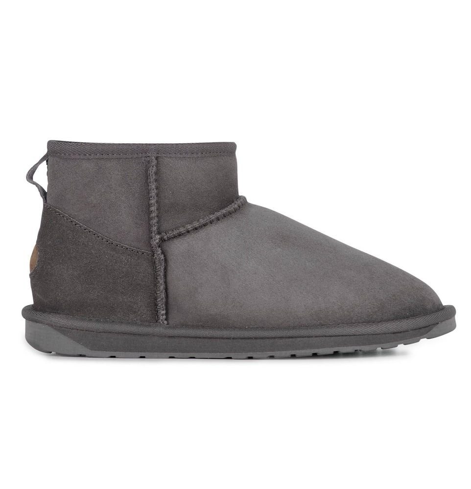Emu Australia Stinger Micro (Fütterung aus doppeülter Schaffswolle) charcoalgrau Winterstiefel