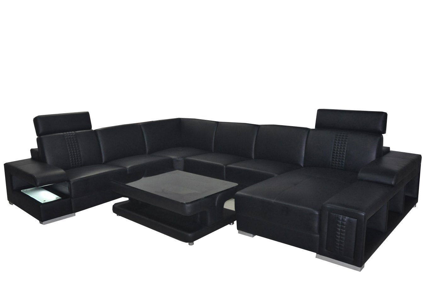 JVmoebel Ecksofa »Leder Sofa Couch Polster Eck Sitz U Form Ecke couchen  Wohnlandschaft« online kaufen | OTTO