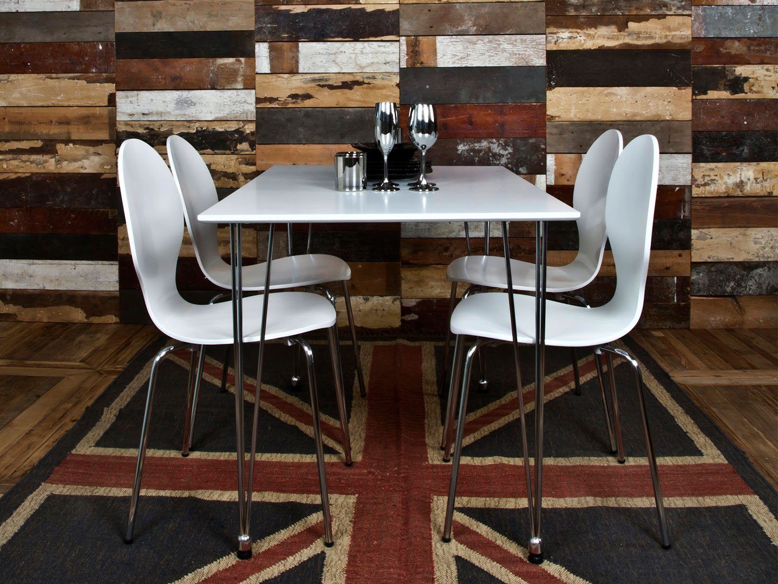 möbelando Stapelstuhl Marcus, 49 x 87 x 53 cm (B/H/T)