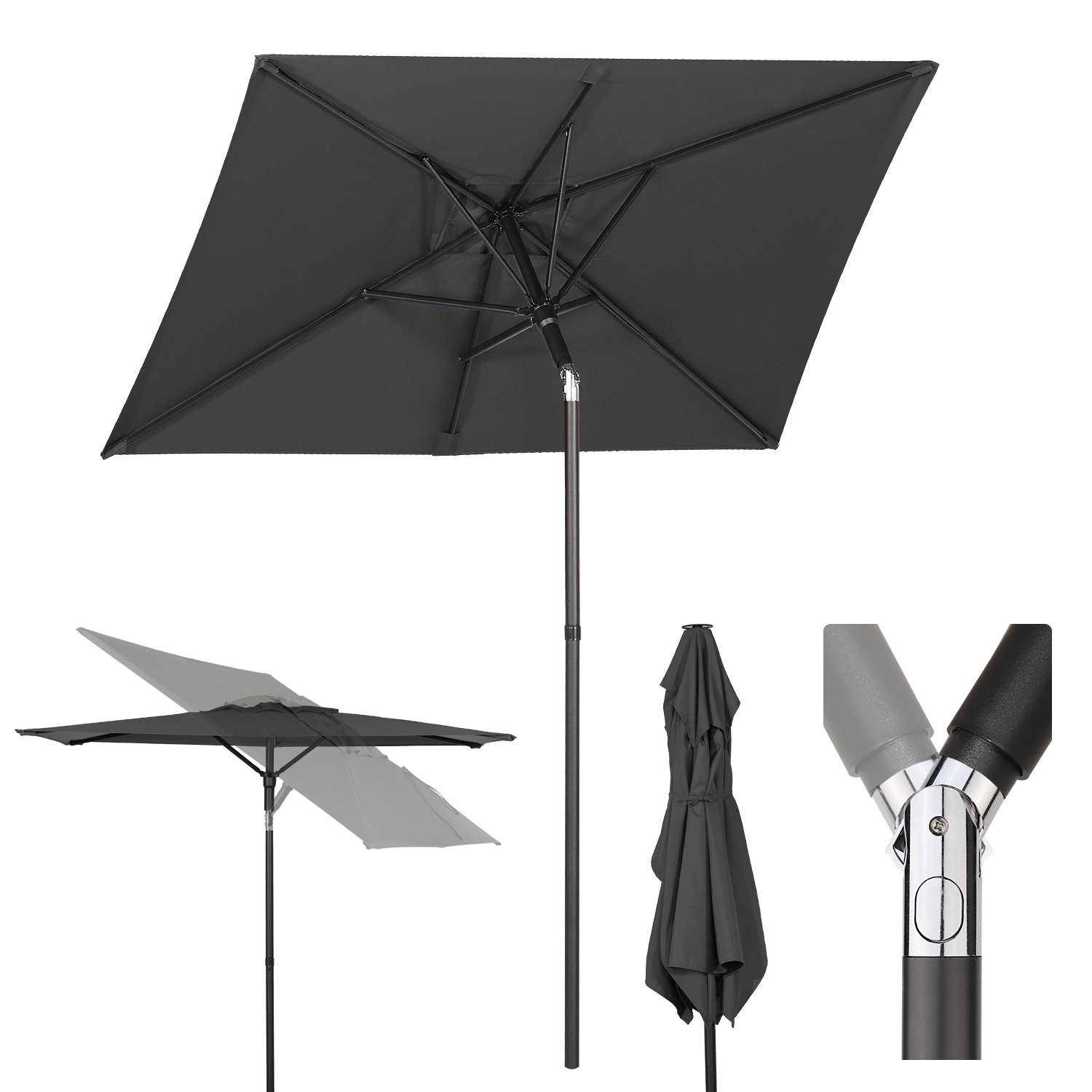 Sekey Balkonschirm 180 x 130 cm günstig online kaufen