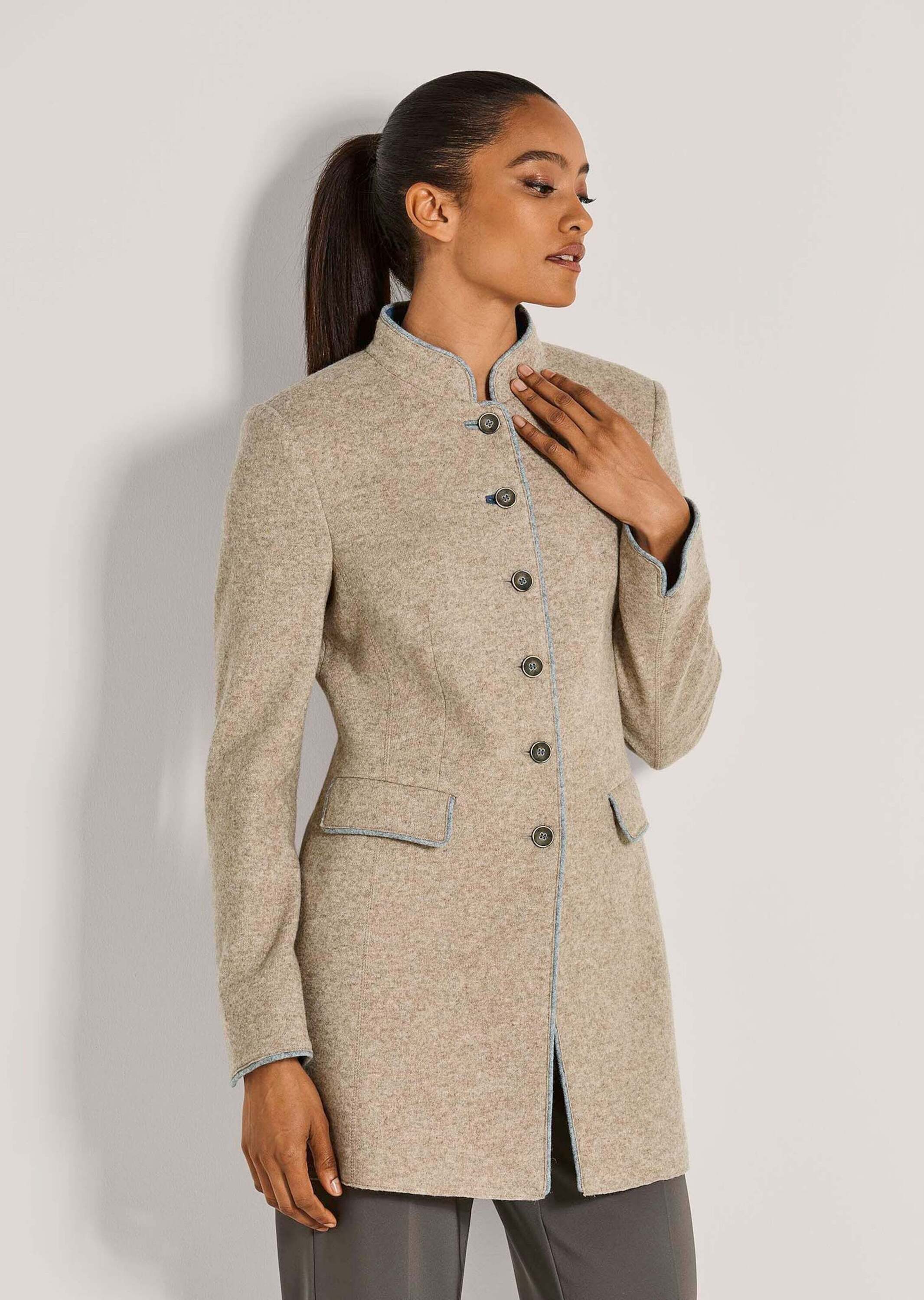 MADELEINE Longblazer Eleganter Mantel in moderner Long-Form Schlanker Schni günstig online kaufen