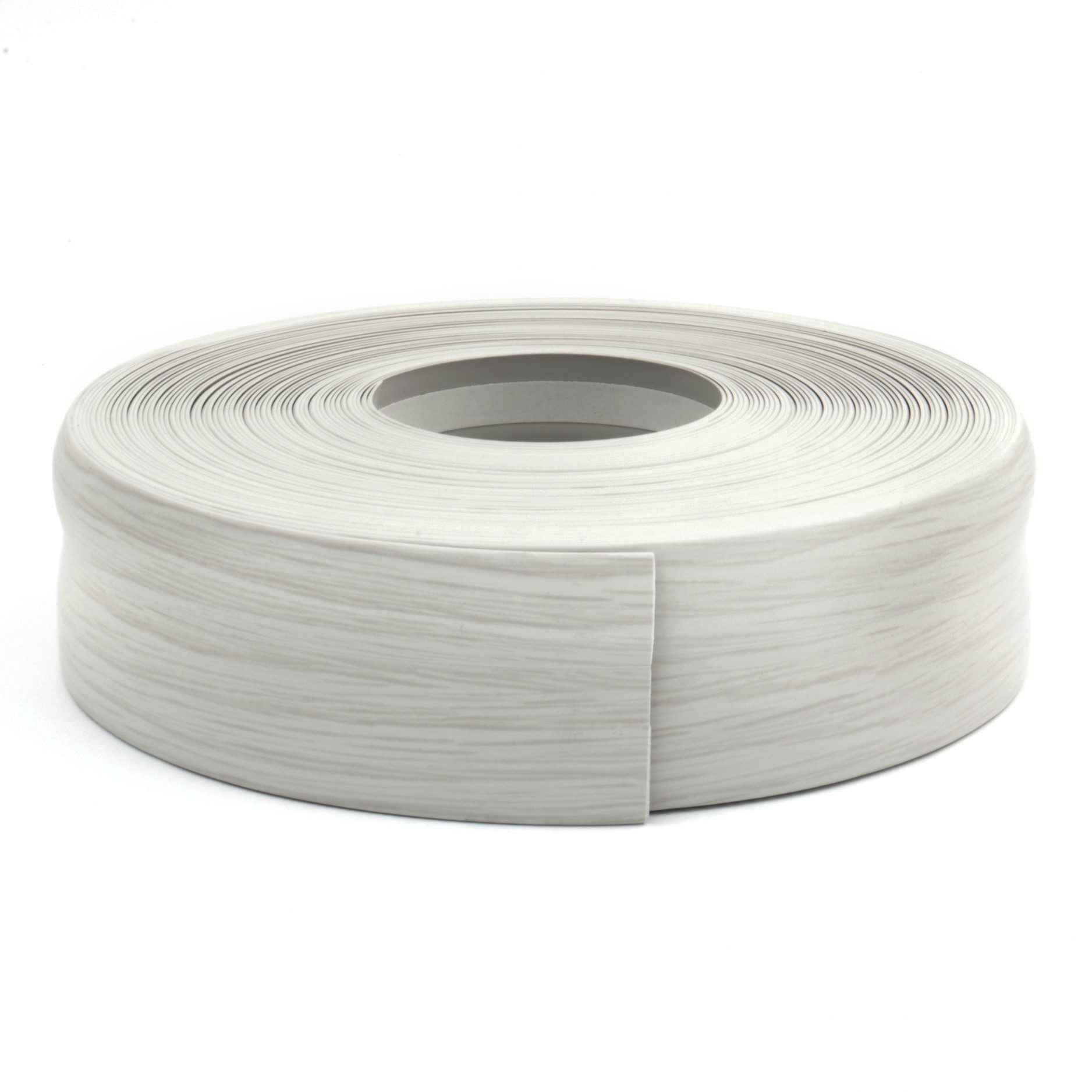 DQ-PP Sockelleiste DQ-PP WEICHSOCKELLEISTE 5m, 32x23mm, selbstklebend, Gummileiste, PVC, Sockelleiste, Abschlussleiste, Bodenleiste, Winkelprofil