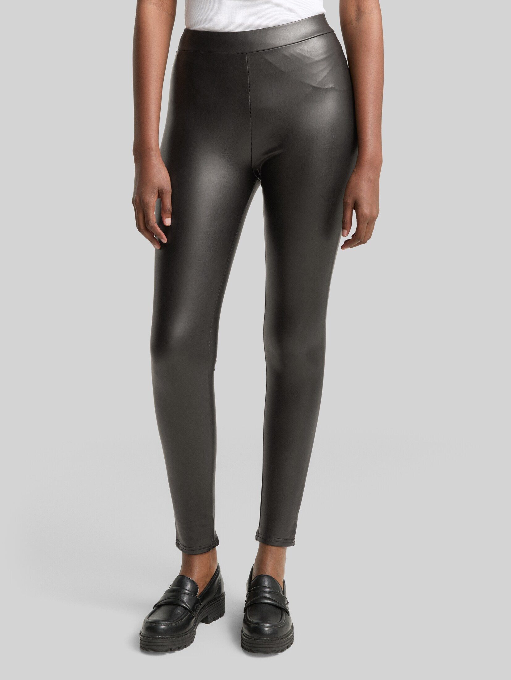 TOM TAILOR Denim Leggings Hosen & Chino Leggings in Lederoptik