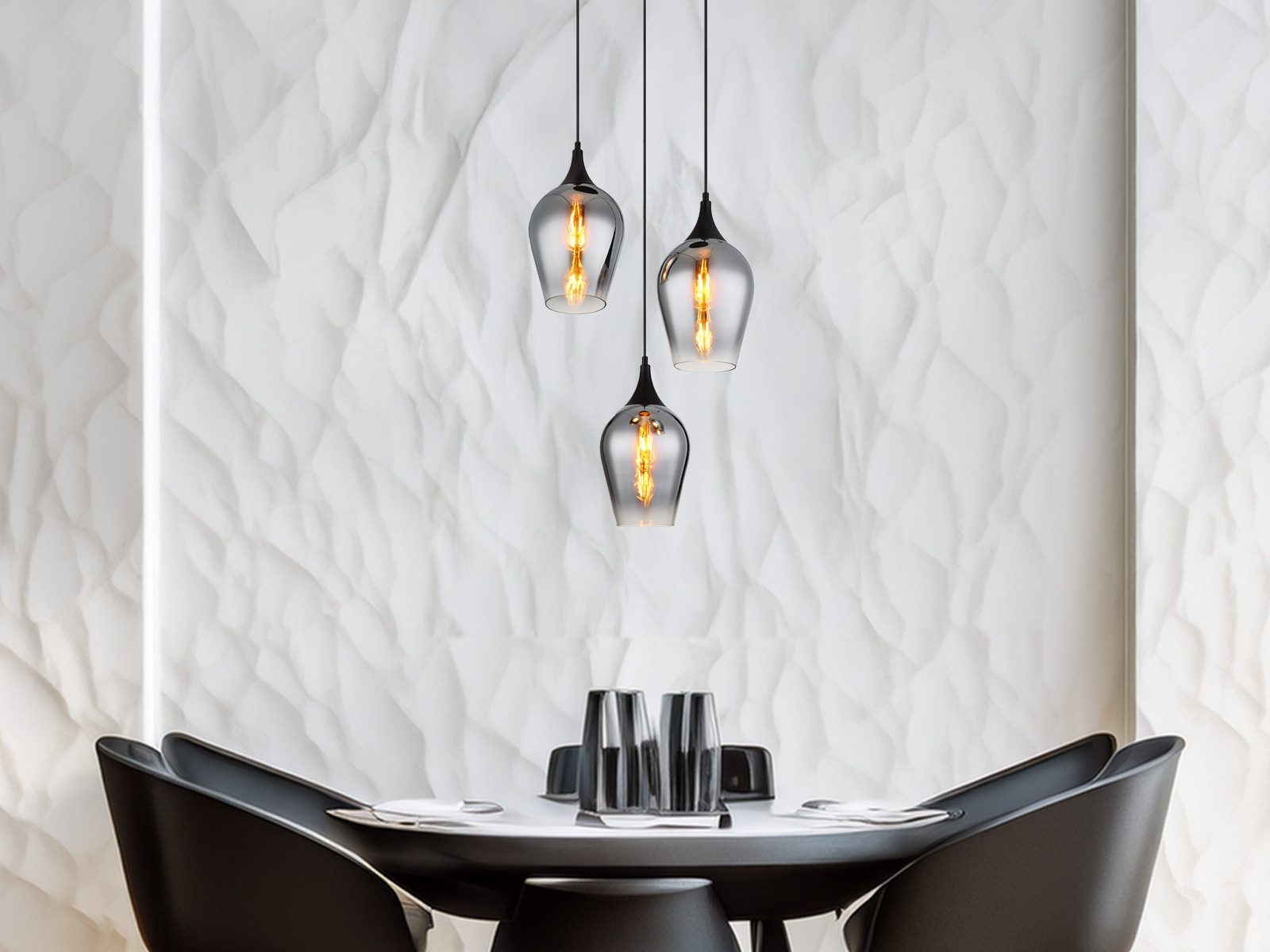 GLOBO LIGHTING LED Pendelleuchte, LED wechselbar, günstig online kaufen