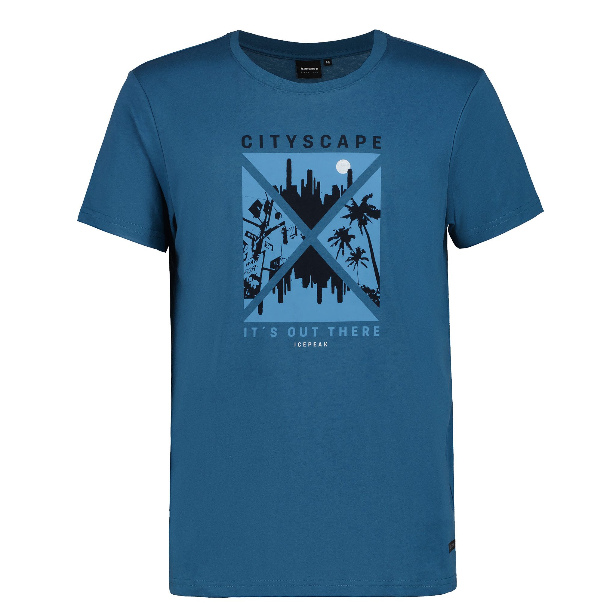 Icepeak T-Shirt Aitkin mit Print auf der Vorderseite