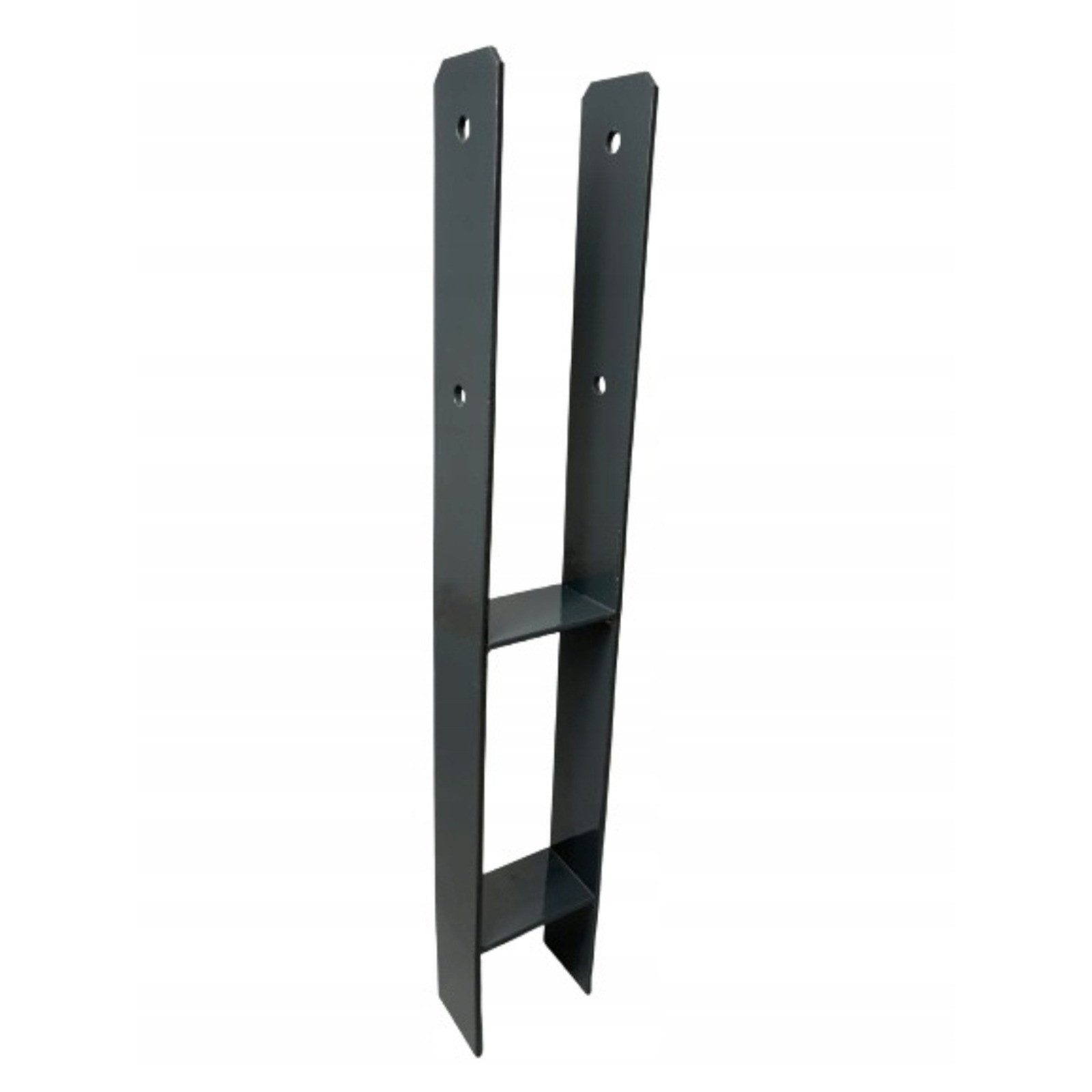 Domax Pfostenträger PSH zum Einbetonieren RAL 7016 Anthrazitgrau pulverbeschichtet