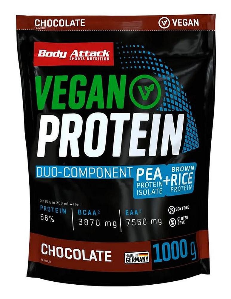 Body Attack Body Attack Vegan Protein – 1000g Pulver