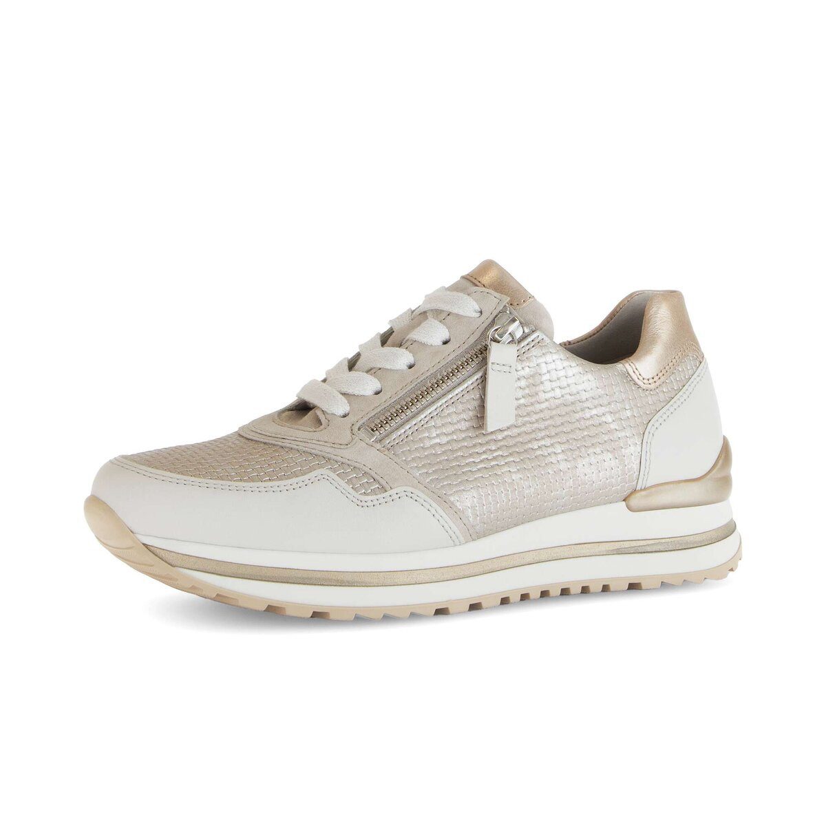 Gabor Sneaker low Materialmix Leder Sneaker günstig online kaufen