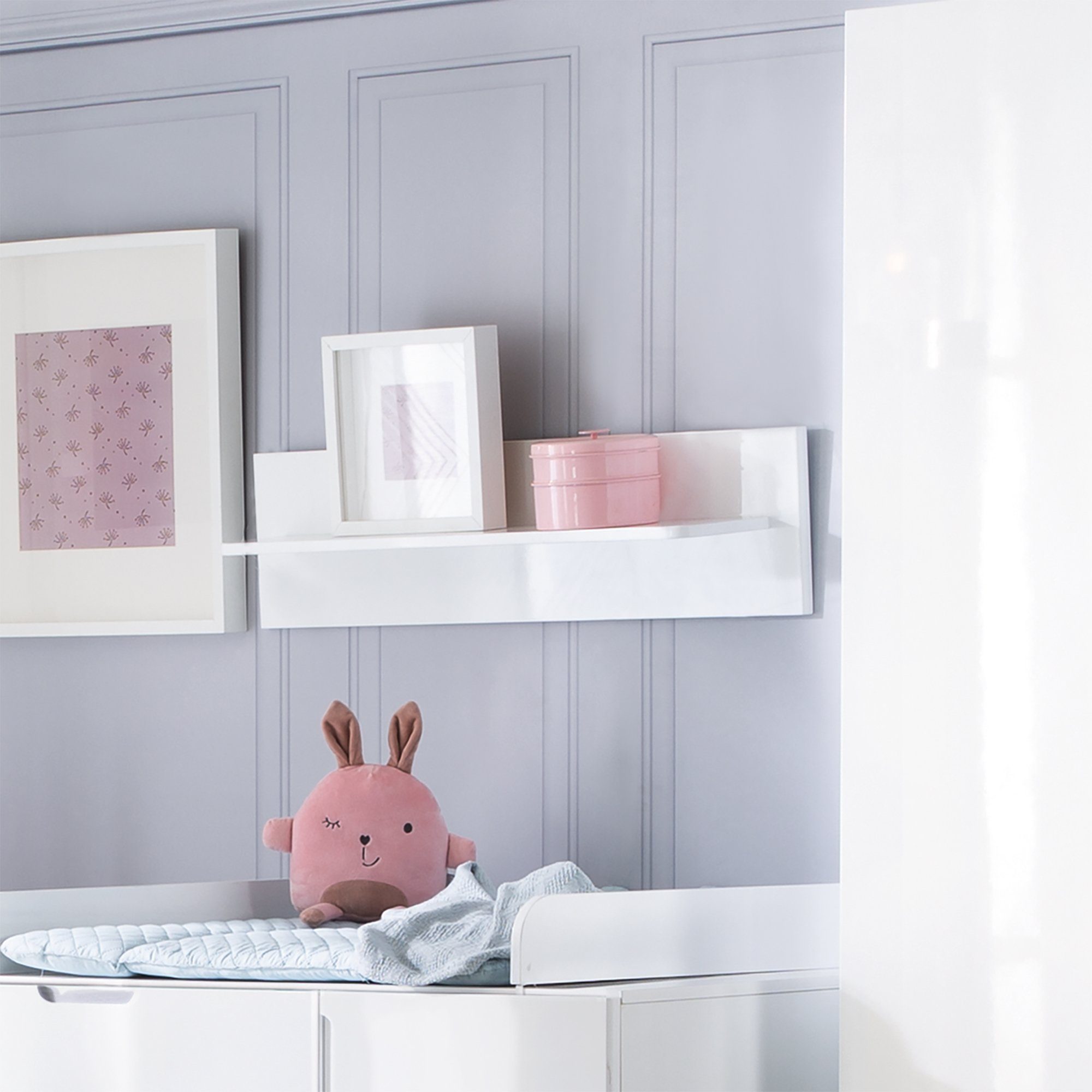 roba® Wandregal Retro 2, Regal für Baby- & Kinderzimmer, weiß günstig online kaufen