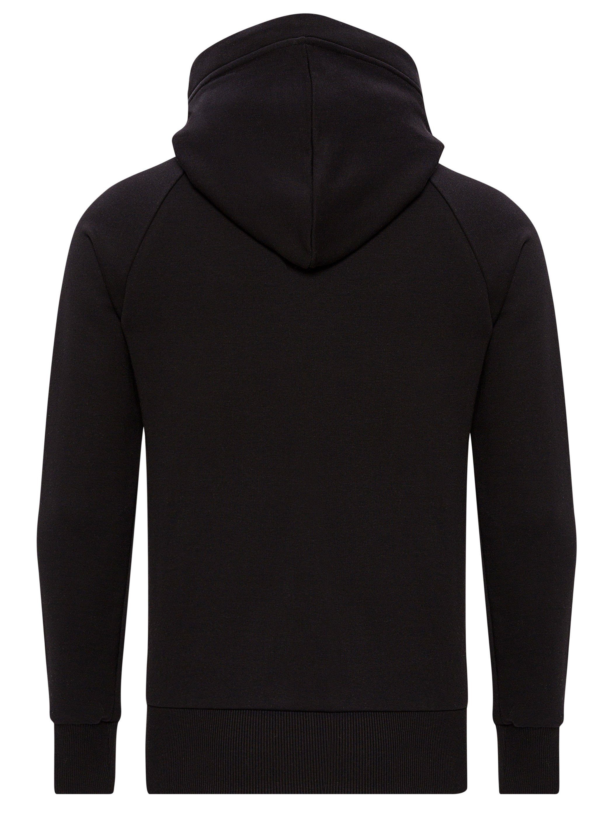 WOTEGA Kapuzensweatjacke Herren Kapuzenjacke Flash mit Kapuze, auch in Großen Größen erhältlich