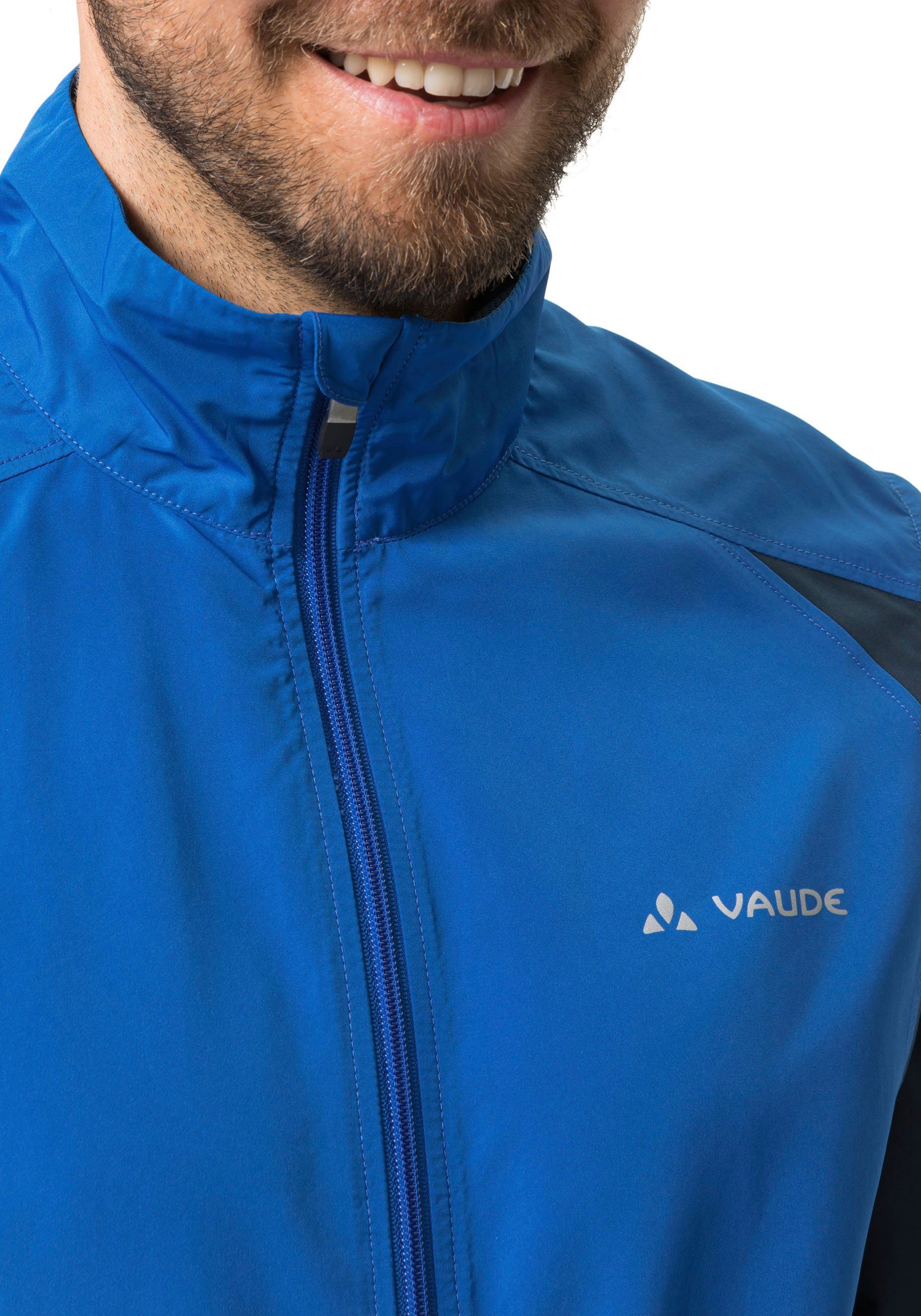 VAUDE Fahrradjacke MEN'S DUNDEE CLASSIC ZO JACKET mit abnehmbaren Ärmeln, mit Stehkragen, aus Polyester, atmungsaktiv