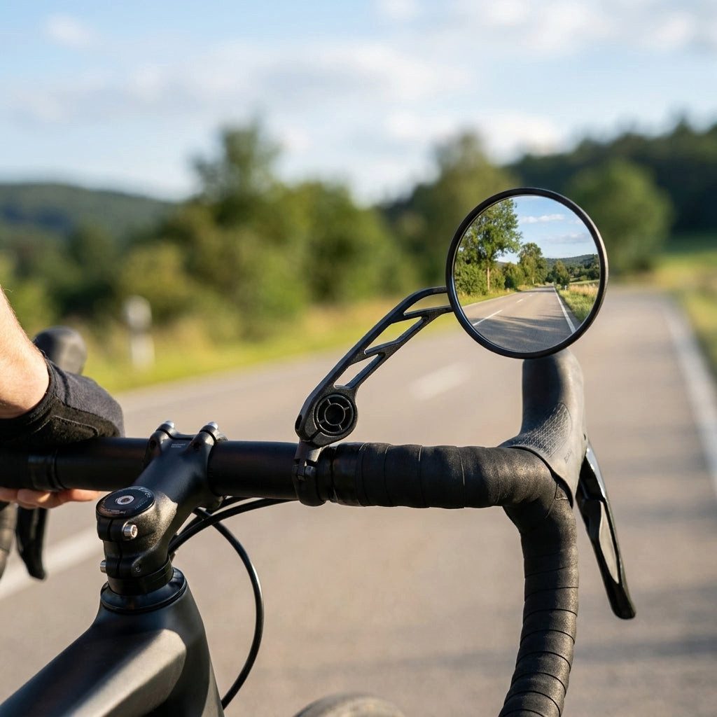 Busch + Müller Fahrradspiegel Busch&Müller Fahrradspiegel Cycle Star Ø80mm mit Innenlenker-Adapter 1