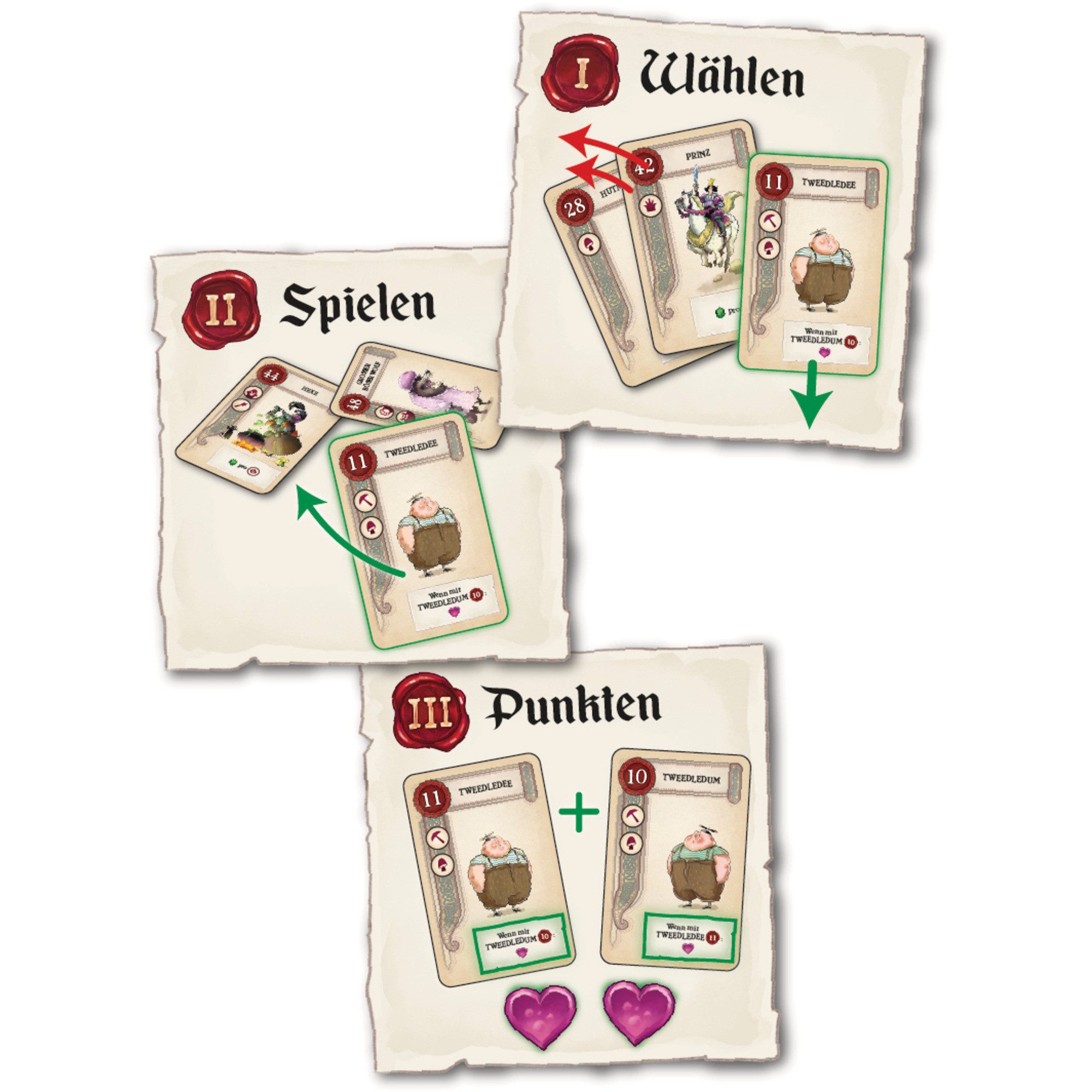 AMIGO Spiel Amigo 3 Chapters, Kartenspiel