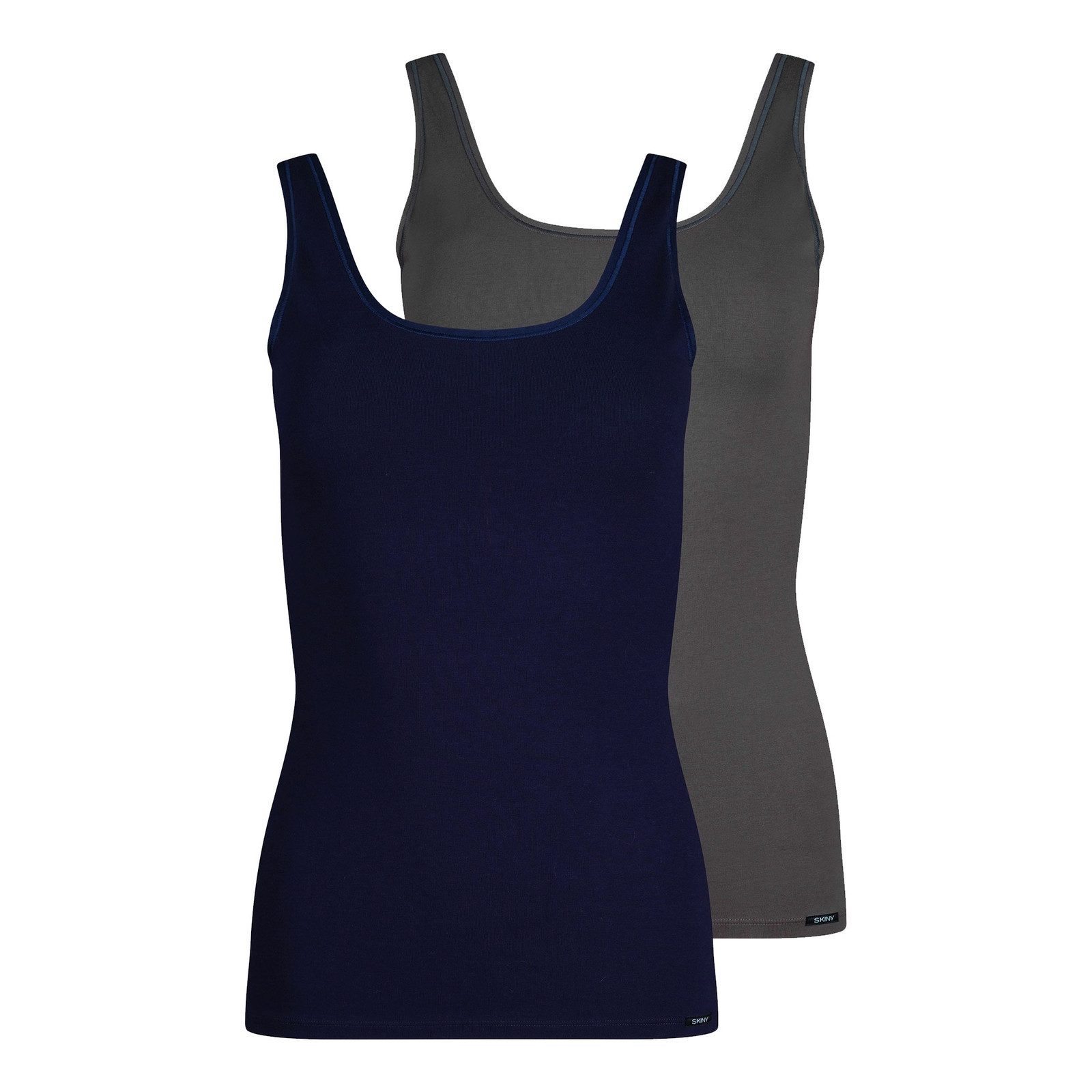 SKINY Achseltop Every Day In Cotton Advantage (2-St., 2er Pack) mit flacher Nahtverarbeitung