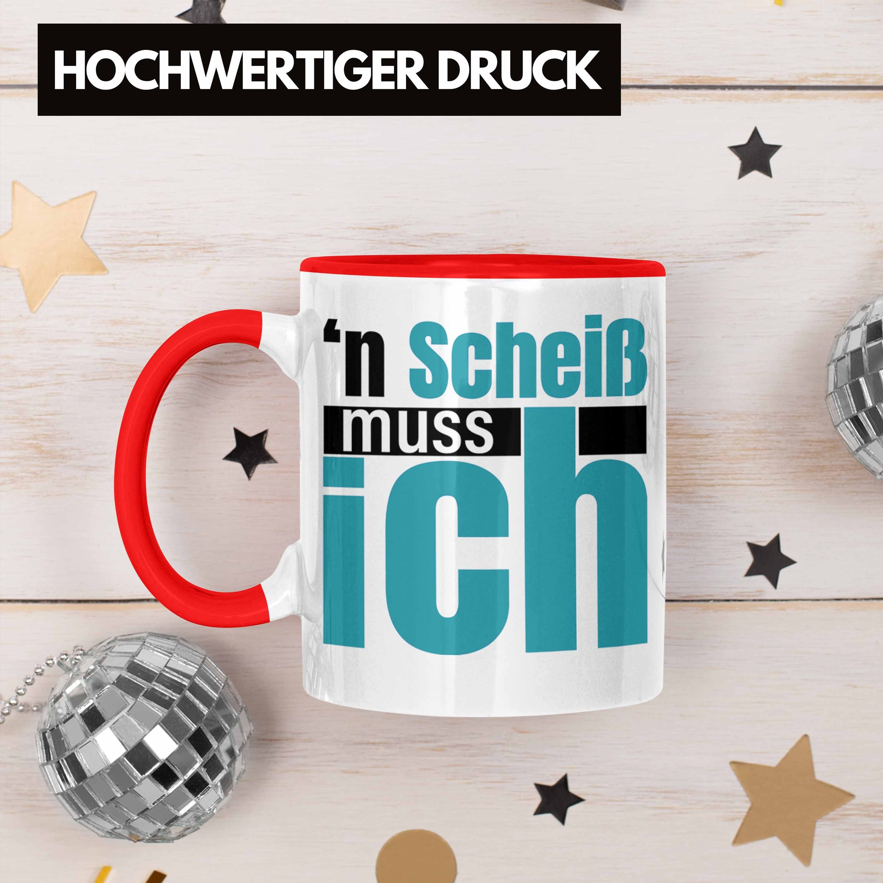 Arbeit Büro Kollege Tasse - Rebell Trendation Sprüche Rot Ich Kollegin Geschenk Muss Sch Trendation Tasse Beste für N