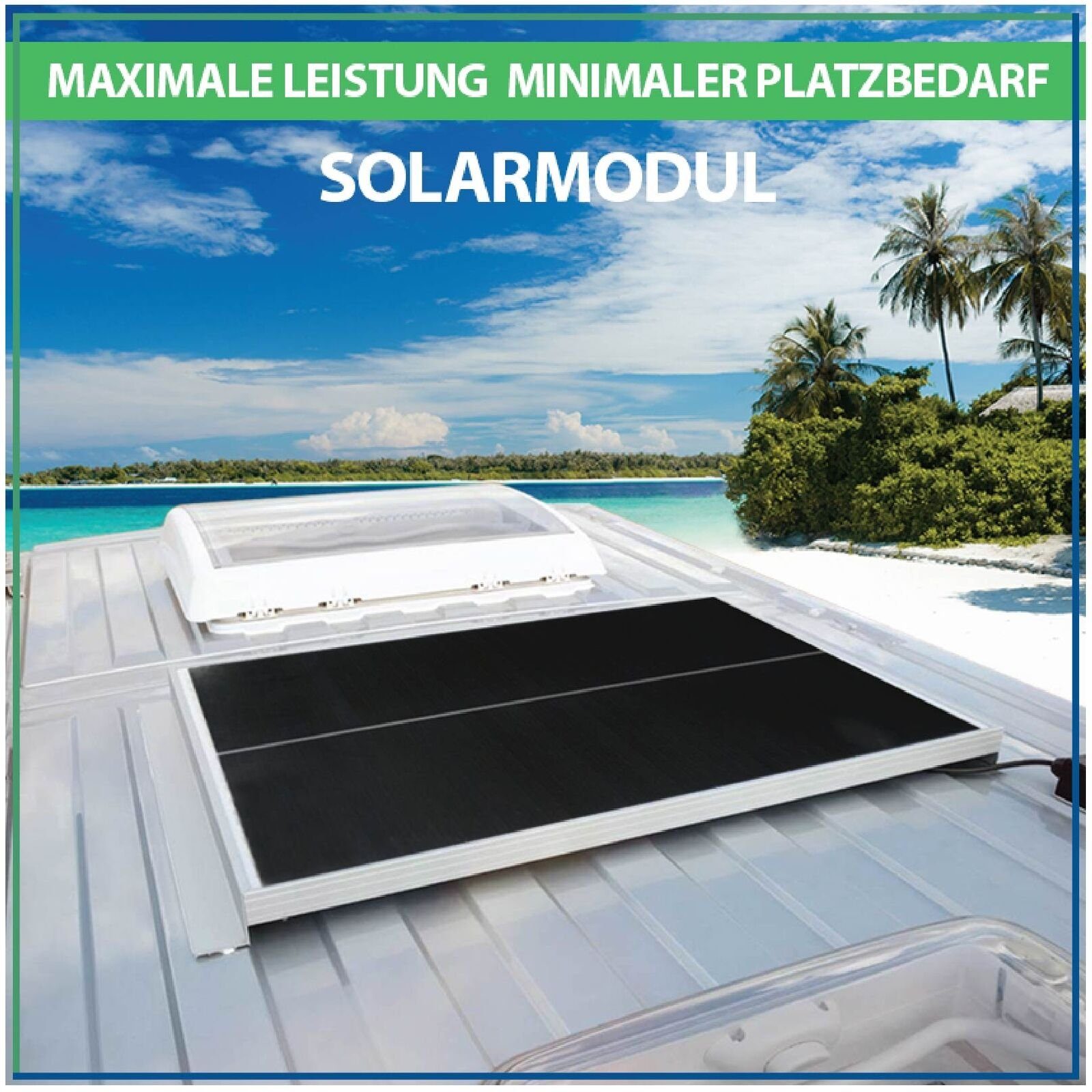 Campergold Solaranlage 100 W Komplettpaket für & Camper, Wohnwagen Wohnmobile-SF Solaranlage