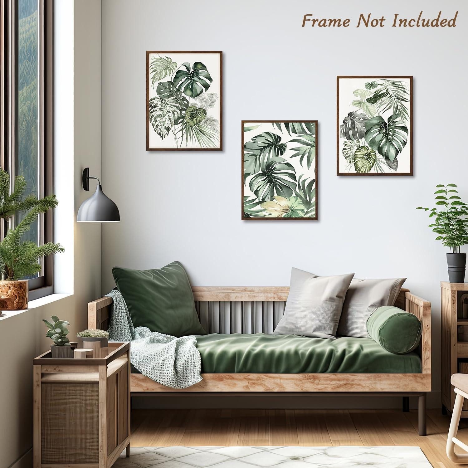 LuxusKollektion Poster Grüne Botanical Wall Decor günstig online kaufen