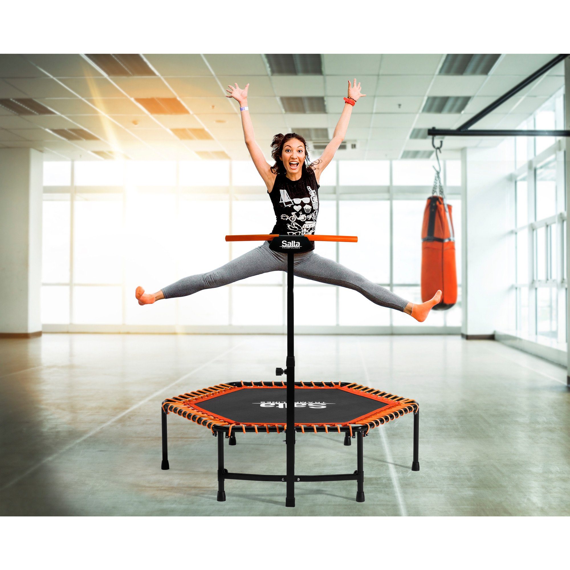 Salta Fitness Salta Fitnesstrampolin Fitnessgerät Trampolin,