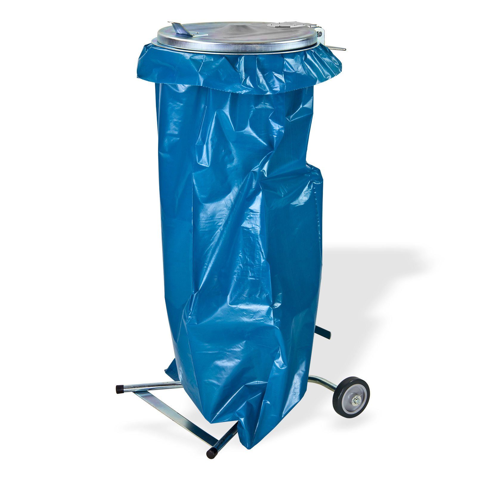 oder Liter für 120 Praktischer Müllsackständer bis Papiersäcke Metall DEMA Kunststoff- Müllsackständer - Müllsackhalter