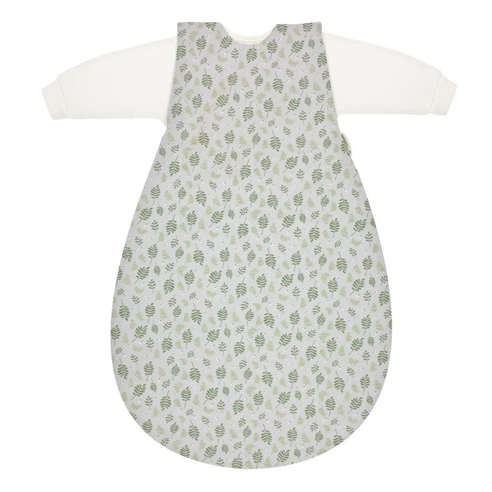Alvi® Babyschlafsack ALVI Baby-Mäxchen 3tlg. Organic Cotton Drifting Leaves, 68/74 – Bild 5 von 5