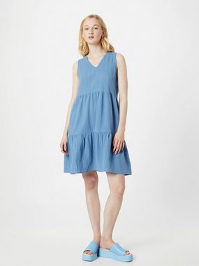 SUBLEVEL Sommerkleid (1-tlg) Drapiert/gerafft