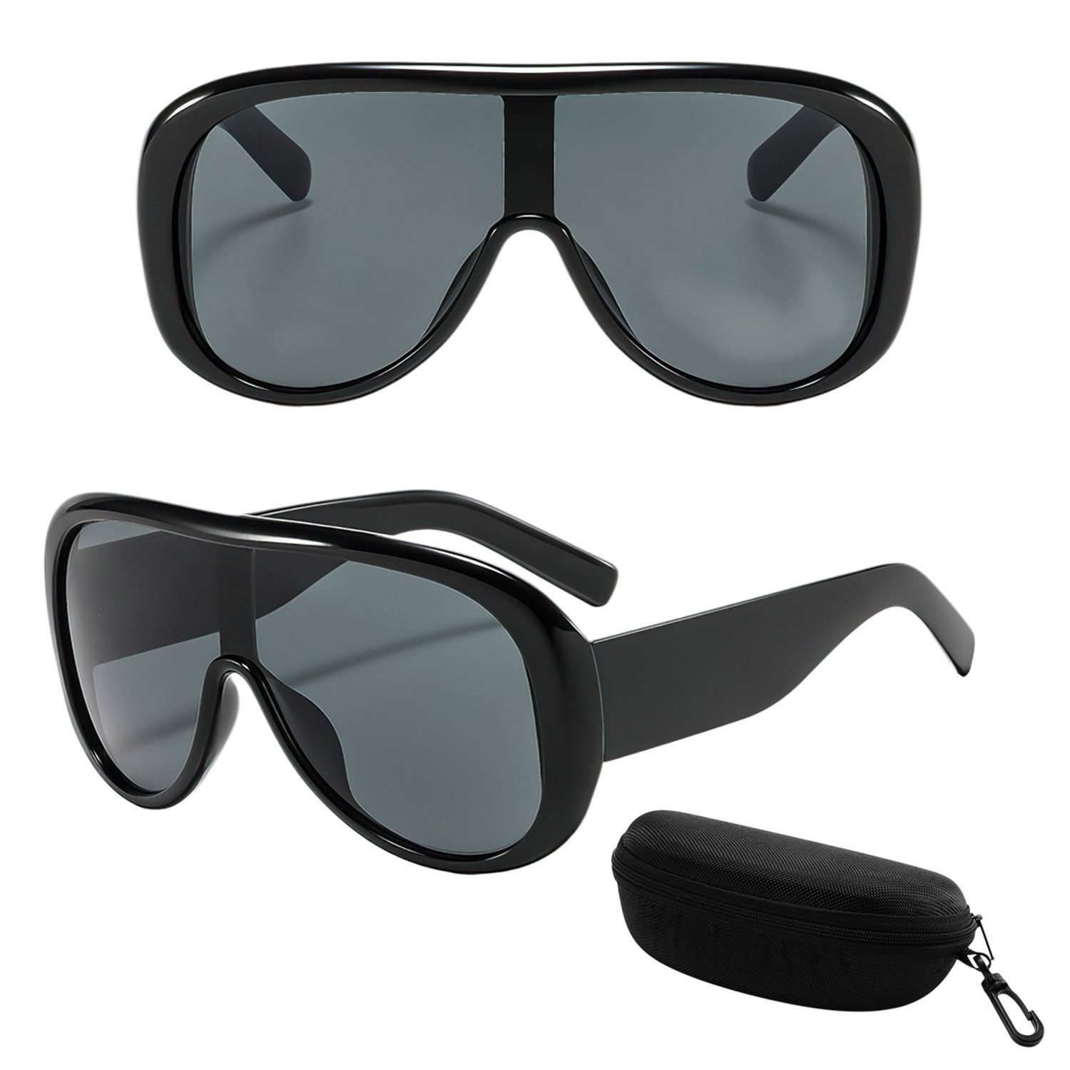 Refttenw Sonnenbrille Vintage Sonnenbrille Damen Herren,Outdoor Modebrillen,UV400