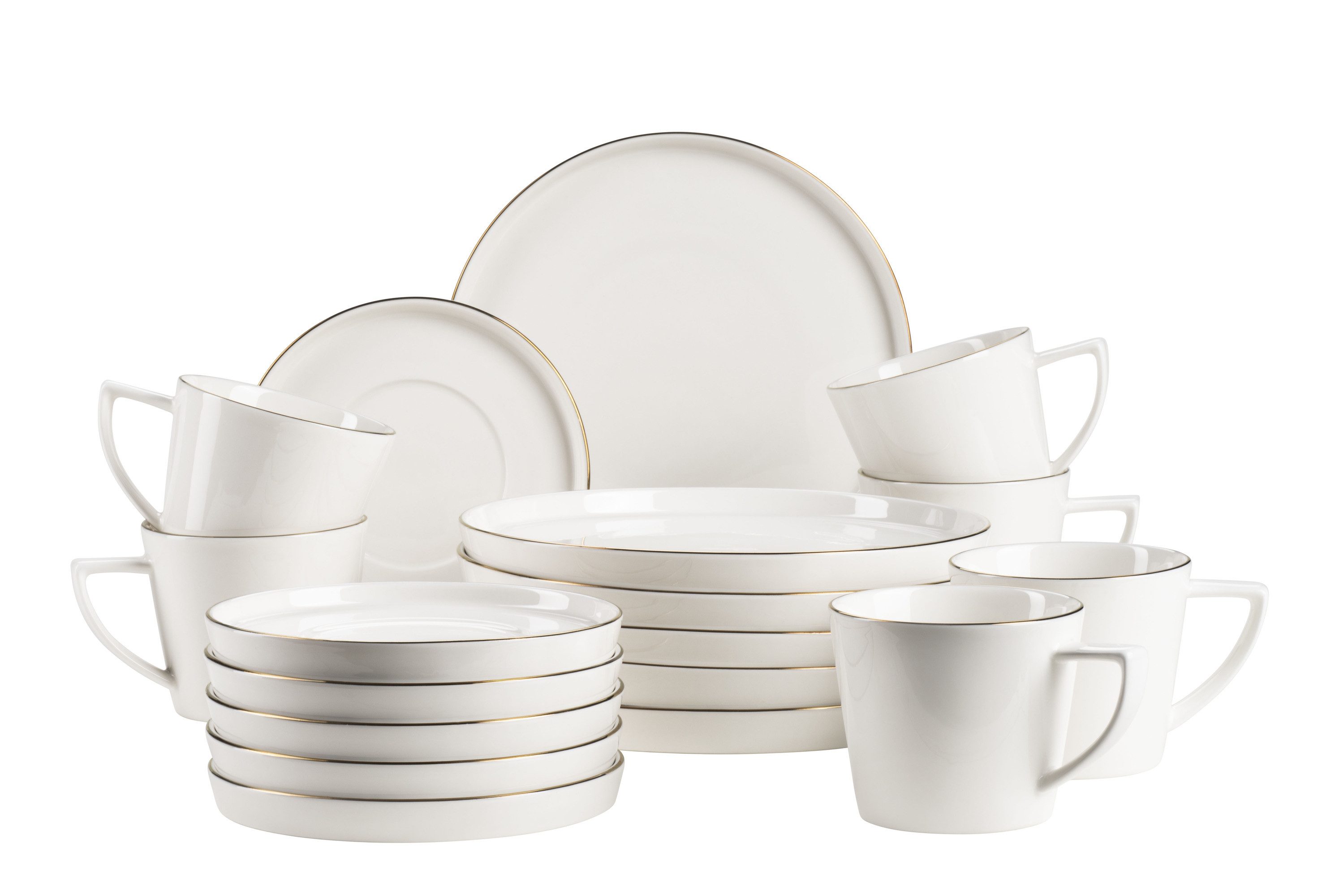 MÄSER Kaffeeservice Sita (18-tlg), 6 Personen, Porzellan