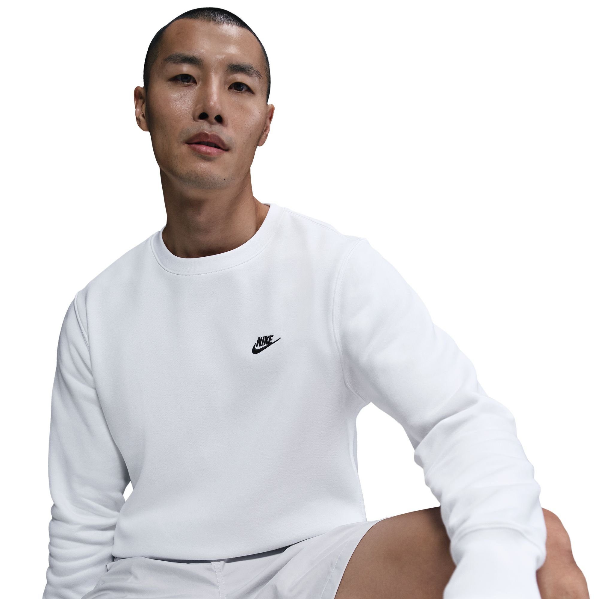 Nike Sportswear Fleecepullover Nike Herren Pullover Club BB Crew FN3886