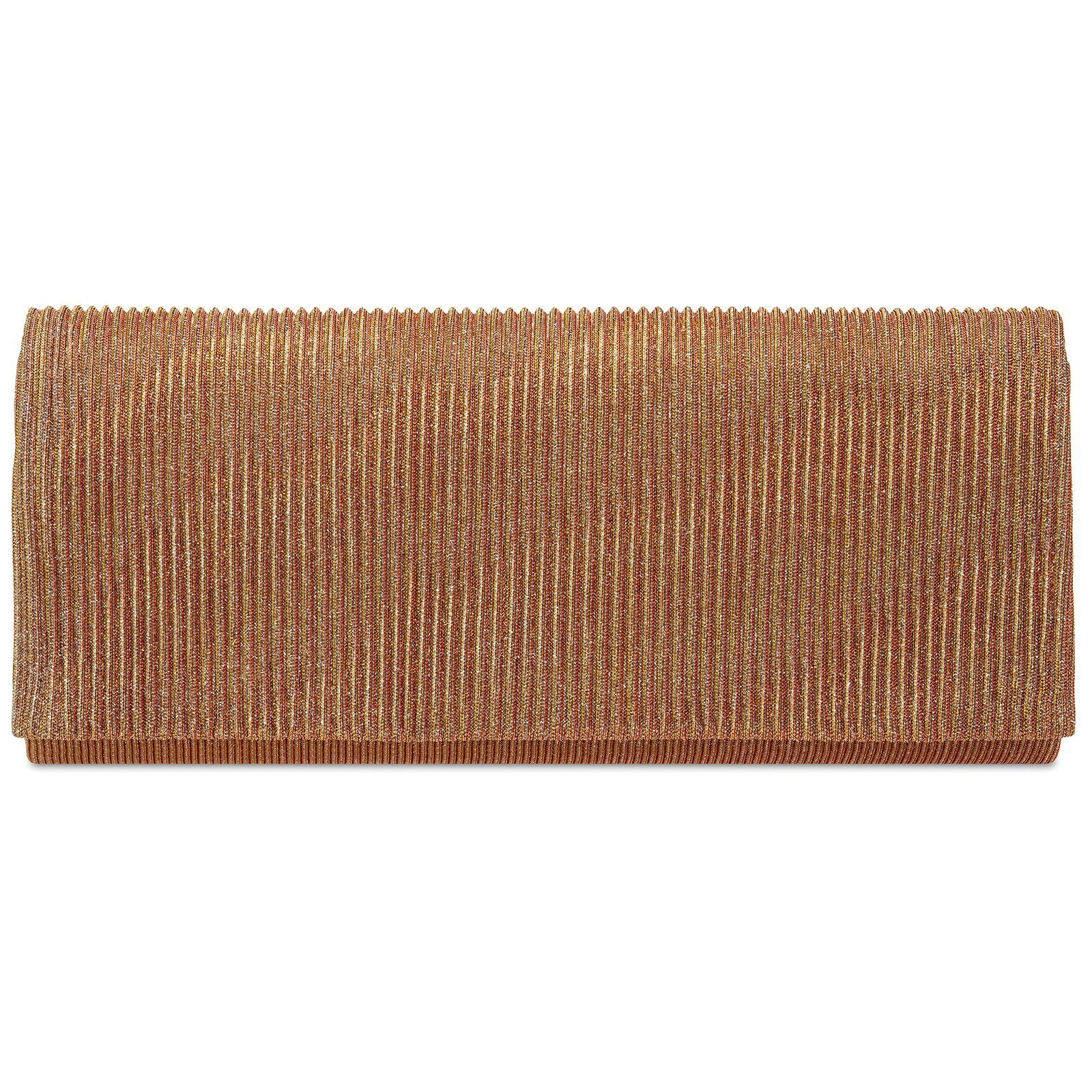 Caspar Clutch TA514 elegante Damen Glitzer Abendtasche