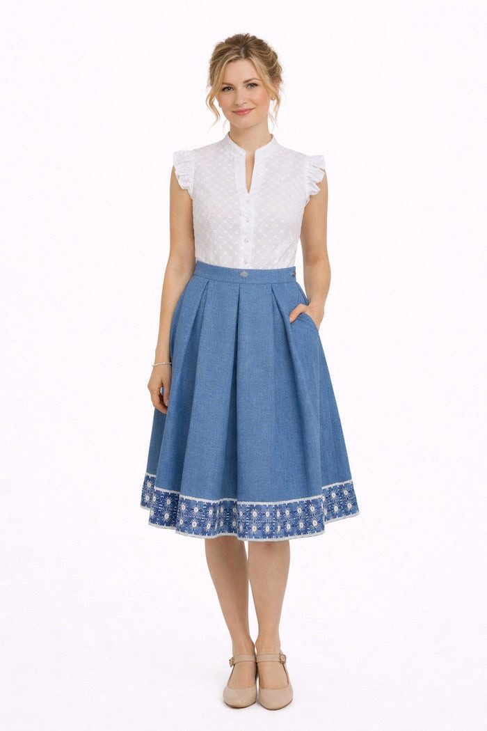Berwin Trachtenbluse