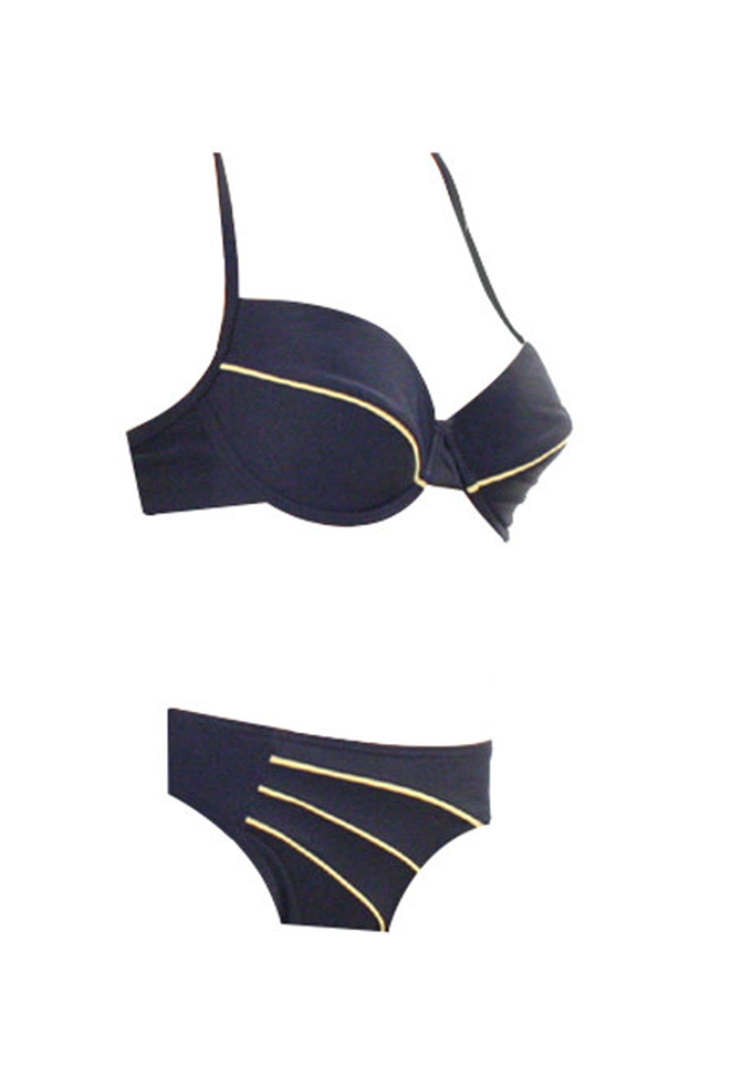 Bikini Push ELEMAR Bademode Damen Push-Up-Bikini Up Bügel