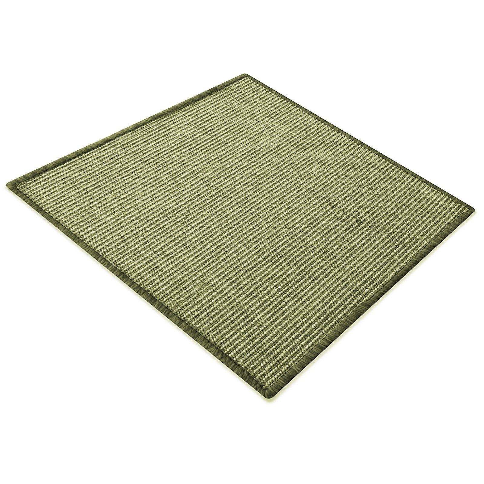 casa pura Kratzbrett Sisal-Kratzteppich für Katzen, 10 Farben & 3 Größen, zum Kratzen