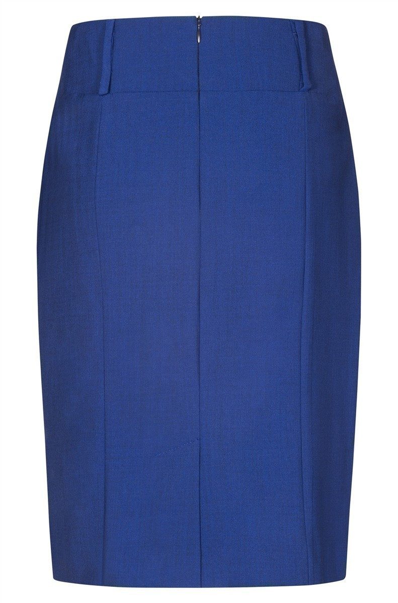 GREIFF Bleistiftrock Greiff Corporate Stift-Rock PREMIUM Damen OEKO TEX® Italian Blue 72