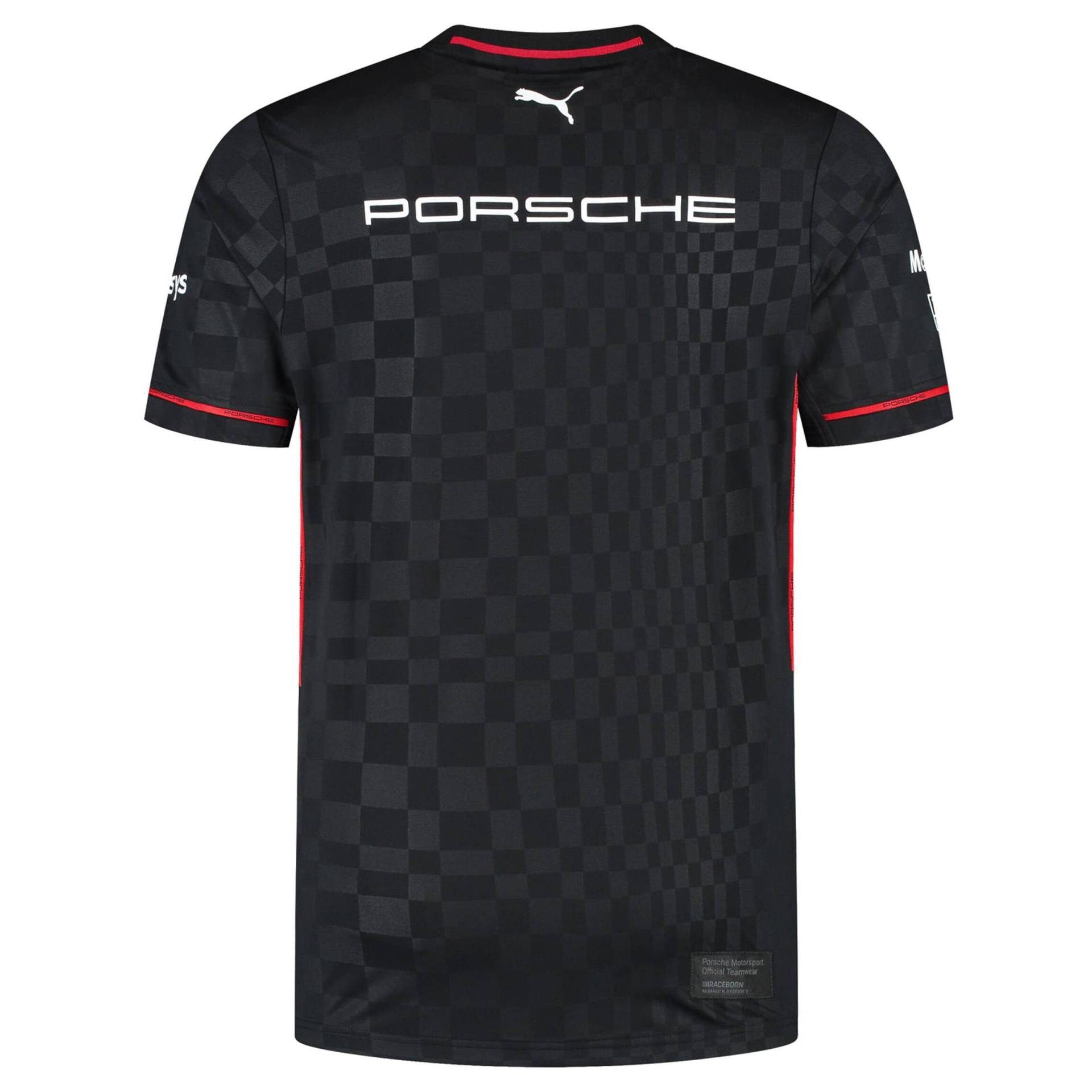 Porsche Motorsport T-Shirt Team T-Shirt mit Rückenaufdruck günstig online kaufen