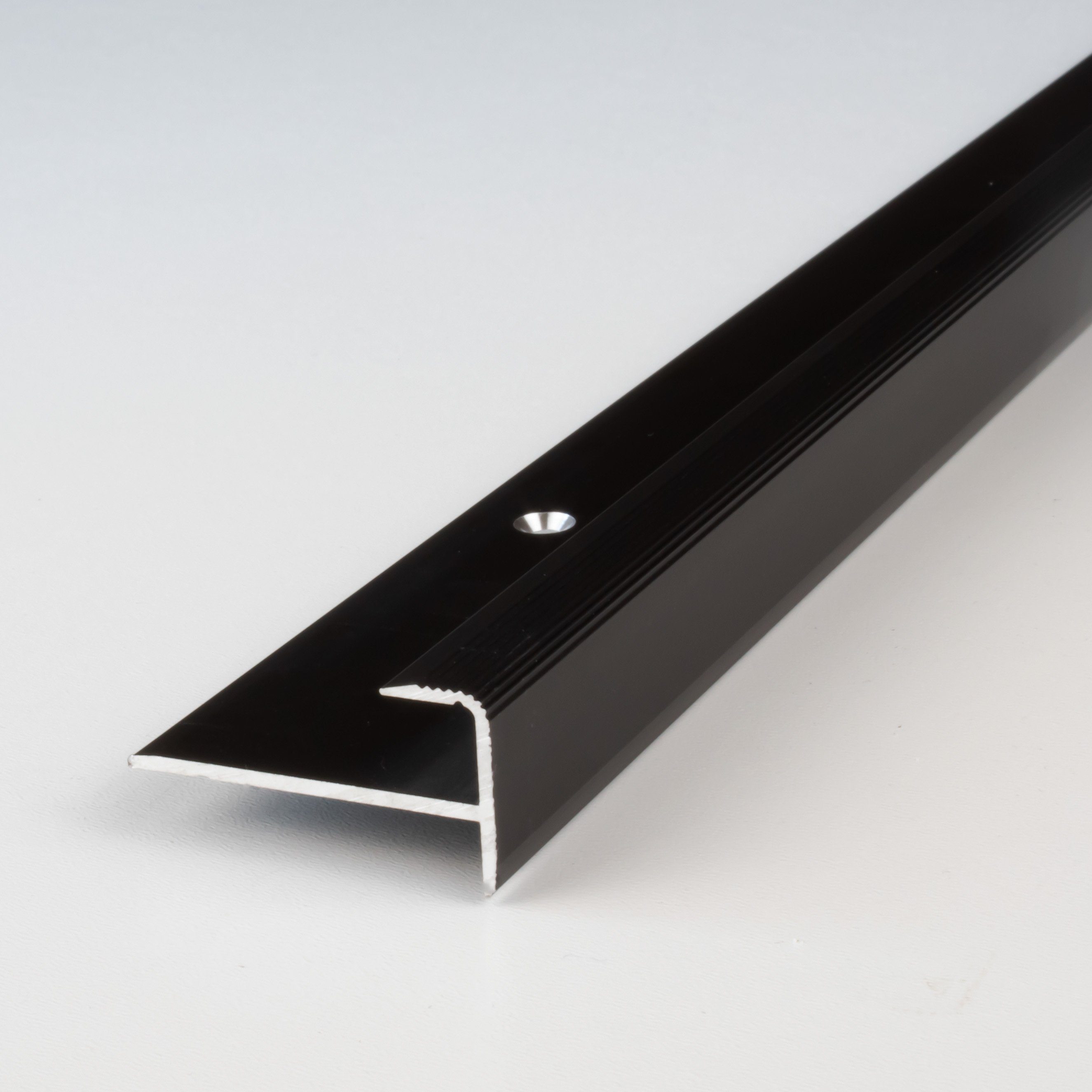 PROVISTON Abschlussprofil Aluminium, 10 x 8.5 x 1000 mm, Bronze Dunkel, Ein günstig online kaufen