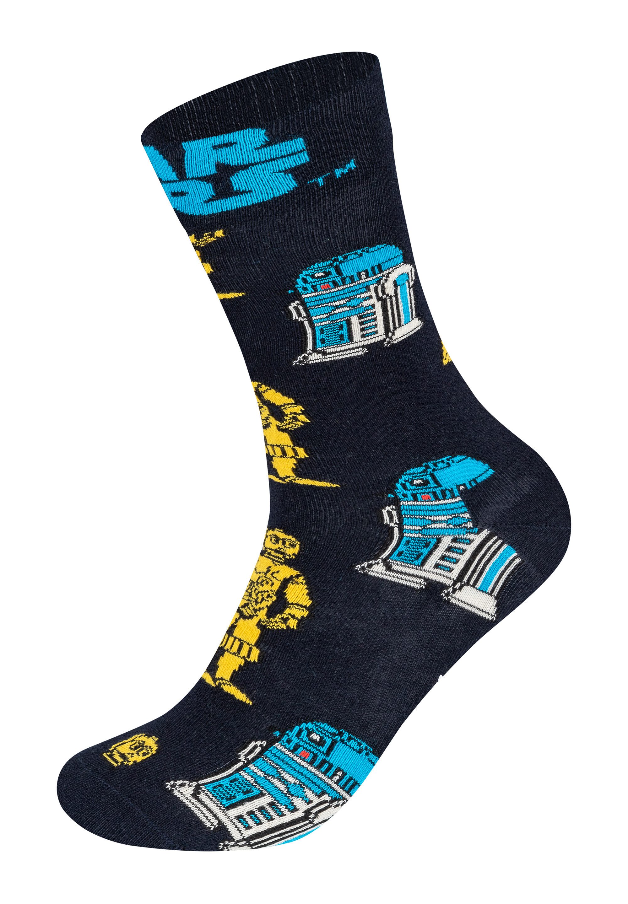 Happy Socks Basicsocken Star Wars™ R2D2-C3PO and Chewbacca Socken für Star günstig online kaufen