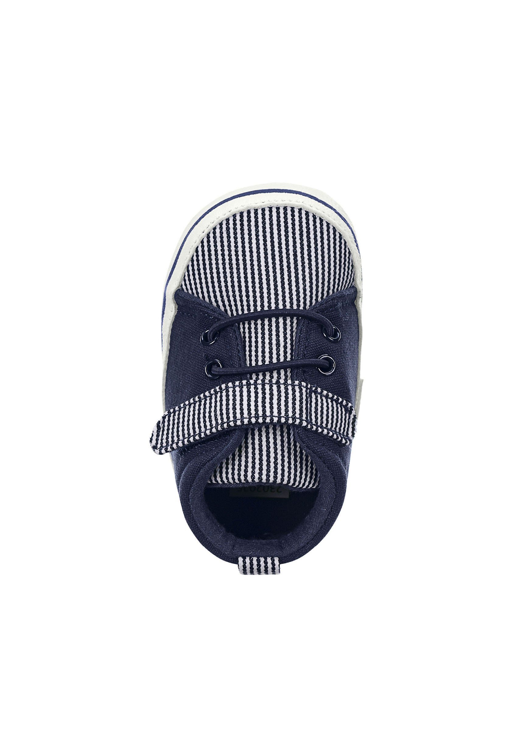 Sterntaler® Baby Schuhe Krabbelschuh (1-tlg) Baby Schuhe aus Baumwollstoff, Barfußgefühl, Klett, rutschfeste Sohle