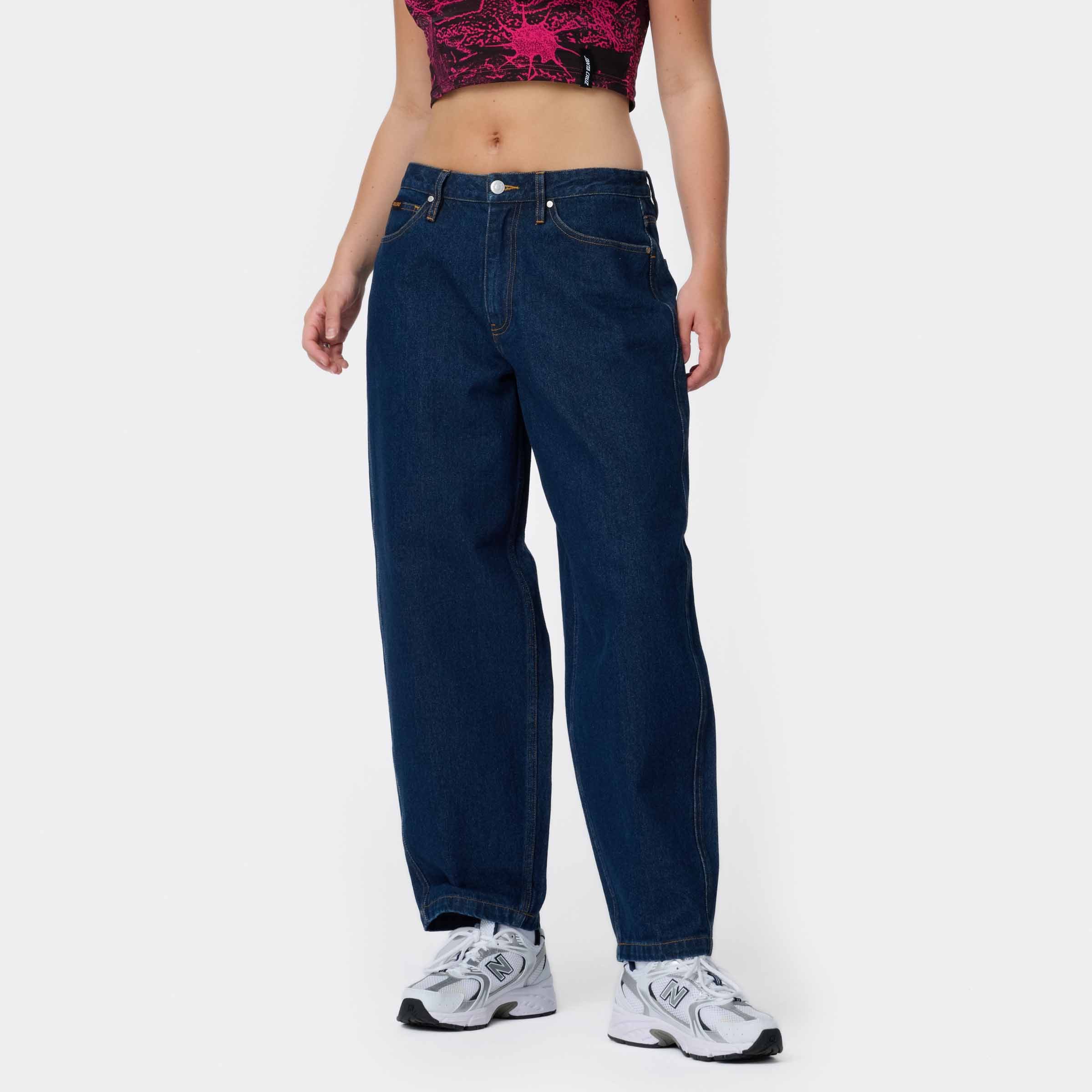 Santa Cruz Stoffhose CLASSIC BARREL PANT aus Baumwolle und Polyester, für sportliche Aktivitäten
