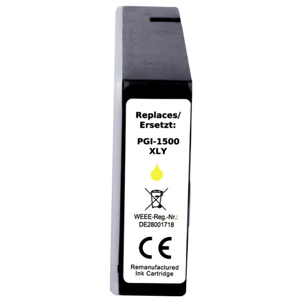 Renkforce Renkforce Druckerpatrone ersetzt Canon PGI-1500Y XL Kompatibel Gelb R Tintenpatrone