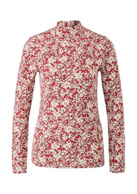 s.Oliver Langarmshirt Longsleeve mit Stehkragen