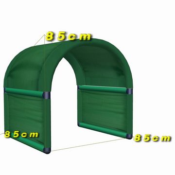 move and stic Konstruktions-Spielset TIPSI Tunnel Spielzelt Krabbeltunnel Versteck, erweiterbar, umbaubar, Indoor & Outdoor, Made in Germany
