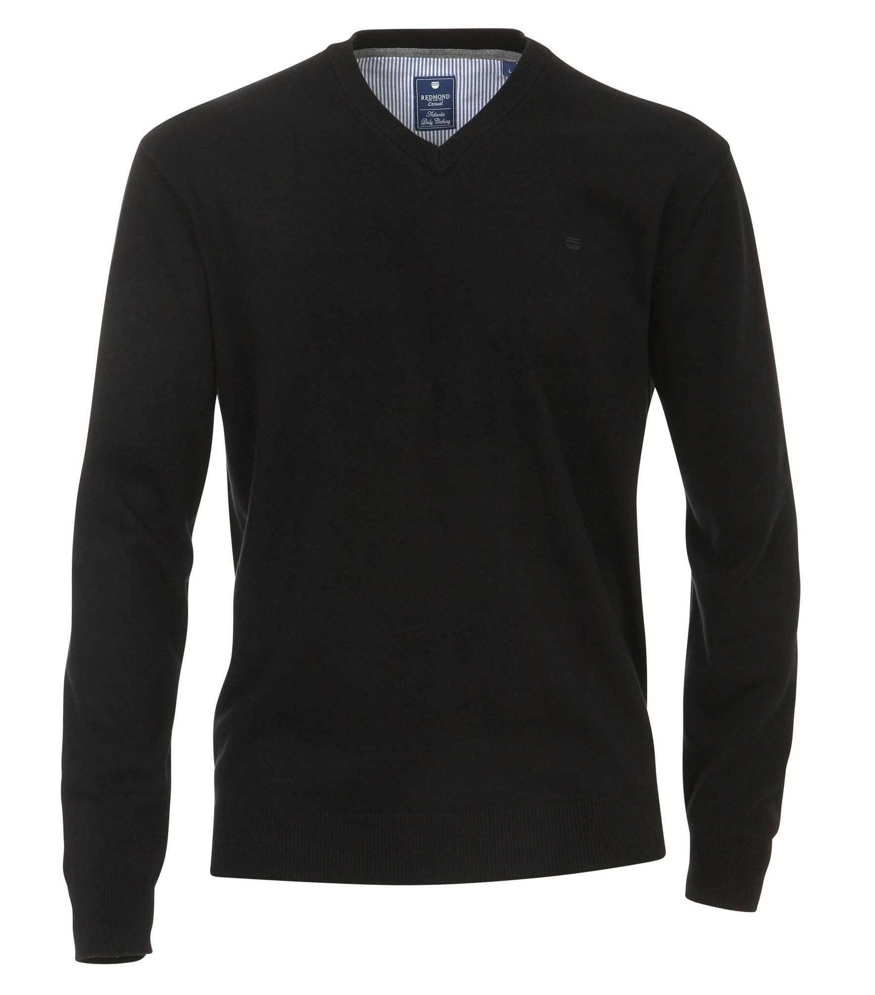 V-Ausschnitt-Pullover Basic
