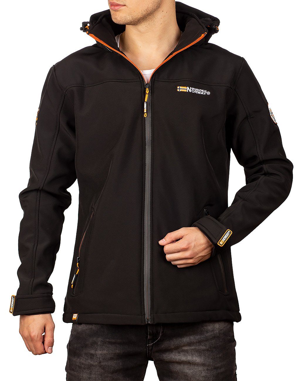 Geographical Norway Softshelljacke Casual Outdoor Jacke günstig online kaufen