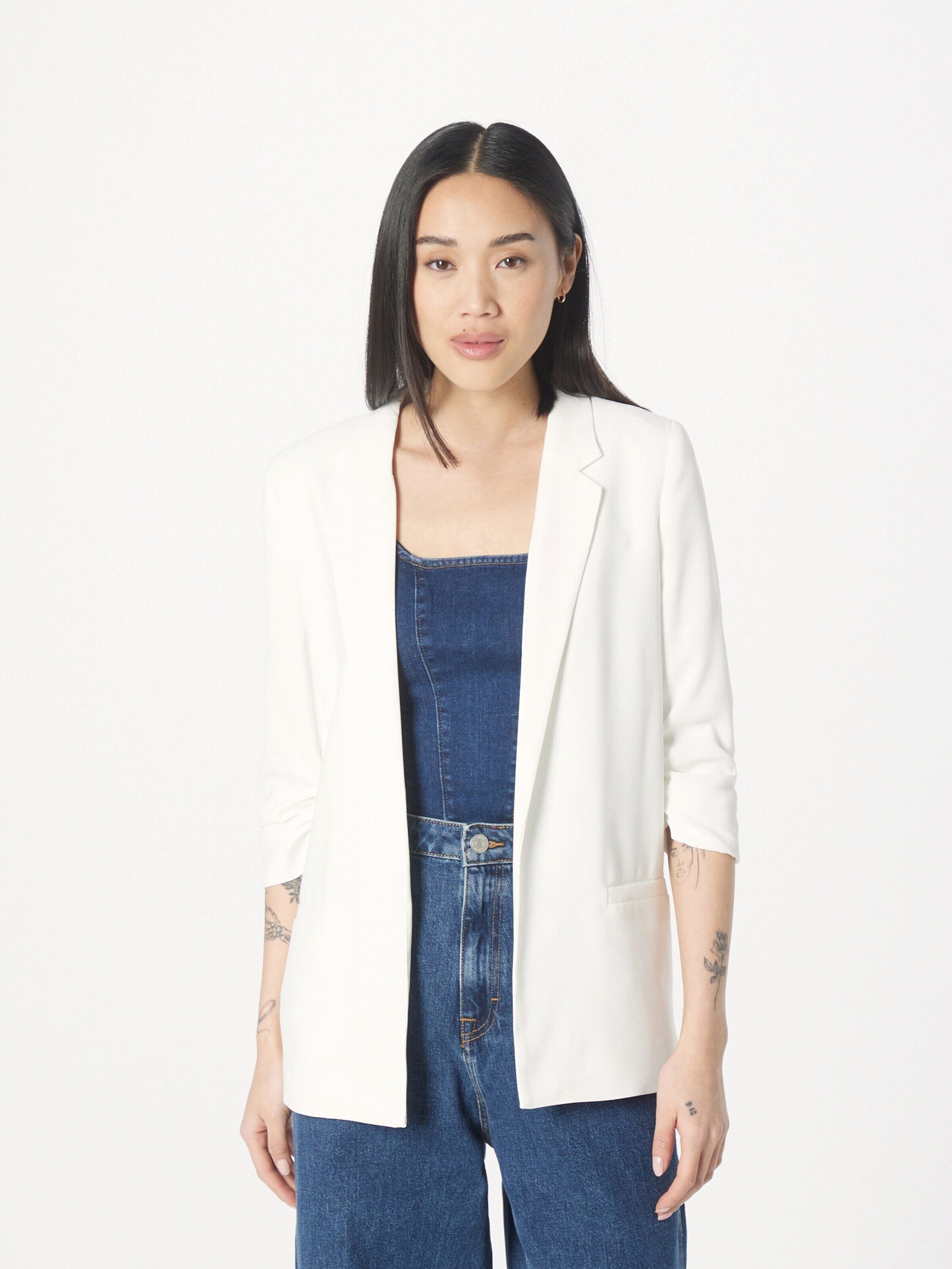 SOAKED IN LUXURY Kurzblazer Shirley (1-tlg) Drapiert/gerafft günstig online kaufen