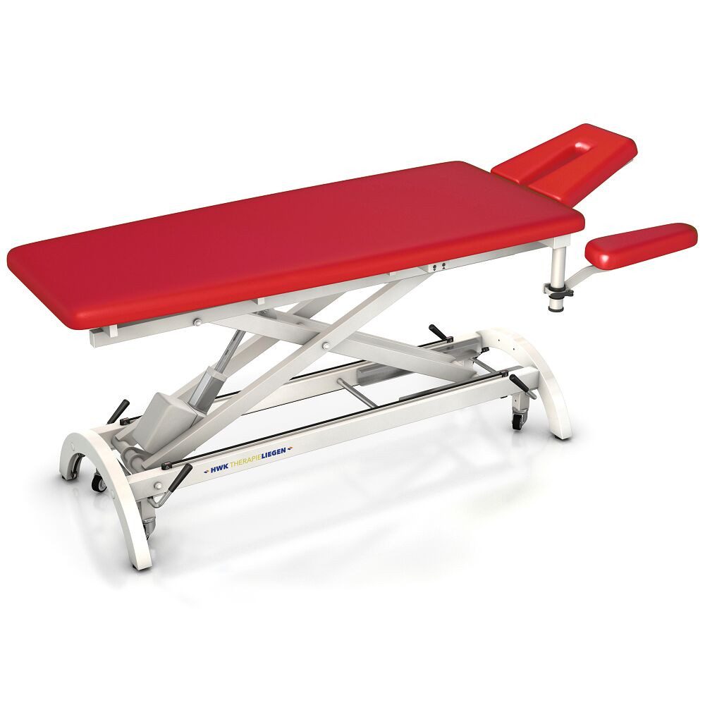 HWK Therapieliegen Massageliege Elektrische Therapieliege Impuls E4, 65 cm, Schmalstes Scherensystem für optimale Beinfreiheit