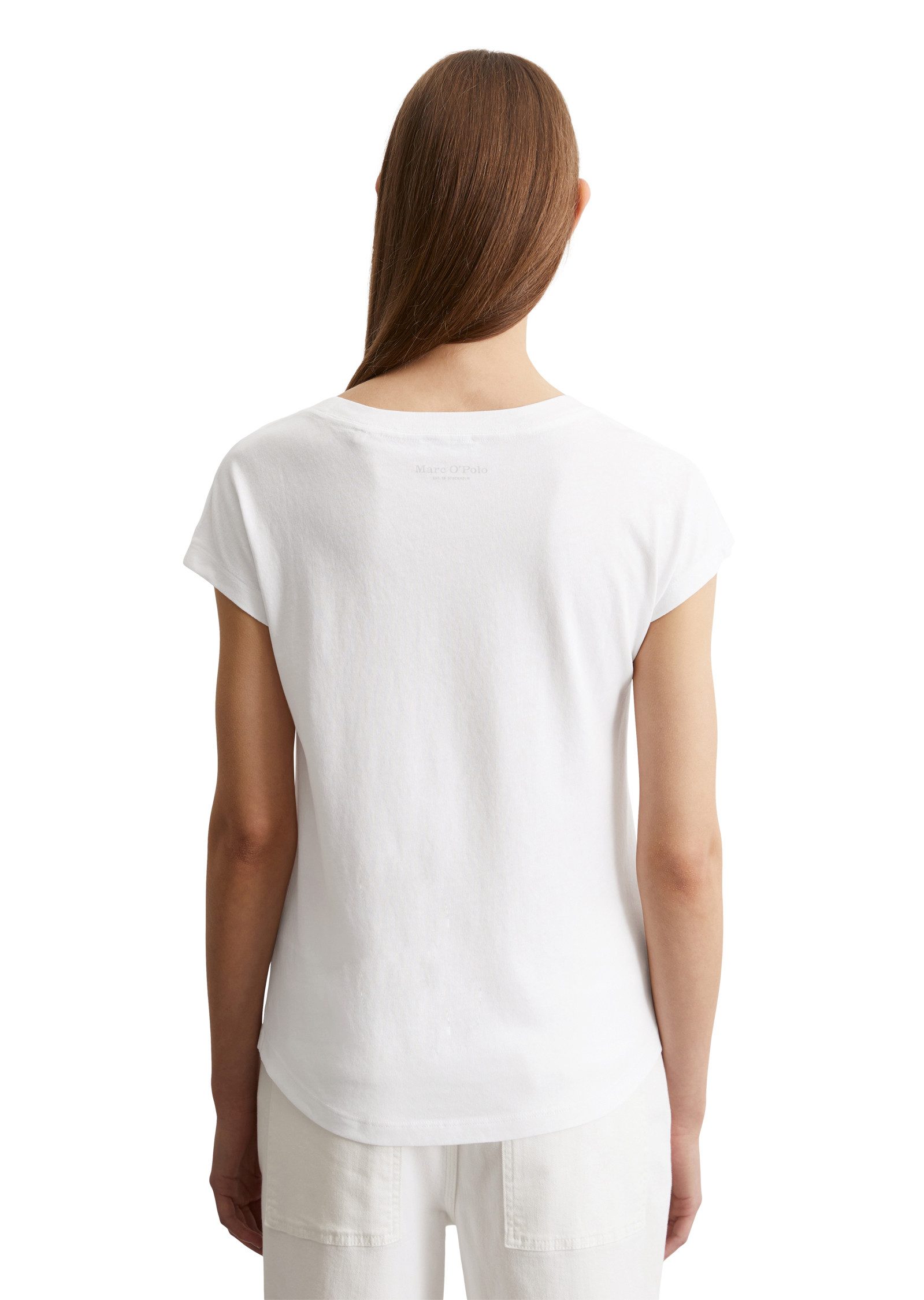 Marc O'Polo Tanktop eine dezent geschwungenen Saumlinie günstig online kaufen