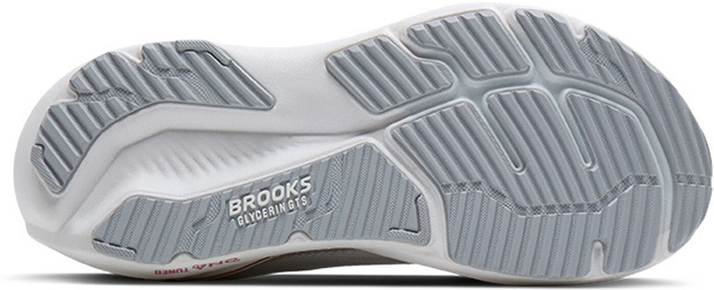 Brooks Glycerin GTS 23 WHITE/HARBOR MIST/METALLIC Laufschuh