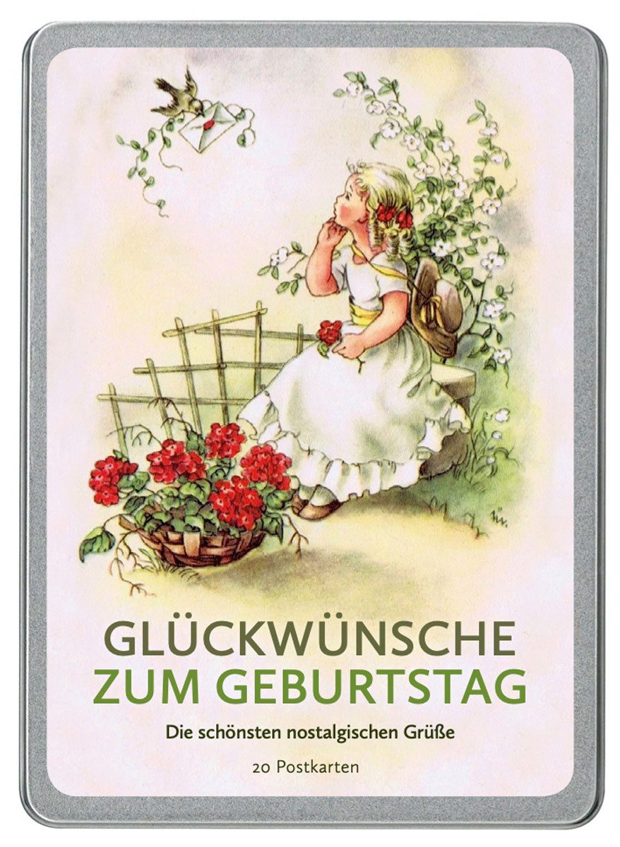 Postkarte Glückwünsche zum Geburtstag: Die schönsten nostalgischen Grüße