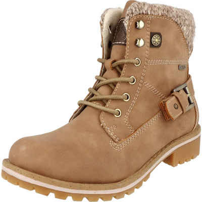 Jane Klain 252-353 Damen Schuhe Winterstiefel gefüttert Tex Schnürboots Wasserabweisend